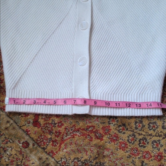 Anthropologie DRa Keiko Oversized Cardigan in cream - Picture 6 of 9